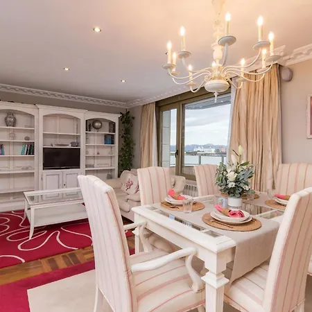 Junto Playa Sardinero Con Parking Apartamento *